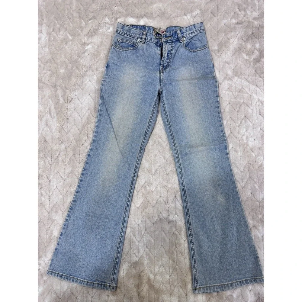 The Children's Place Dark Blue Boot Cut Jeans size 10. New